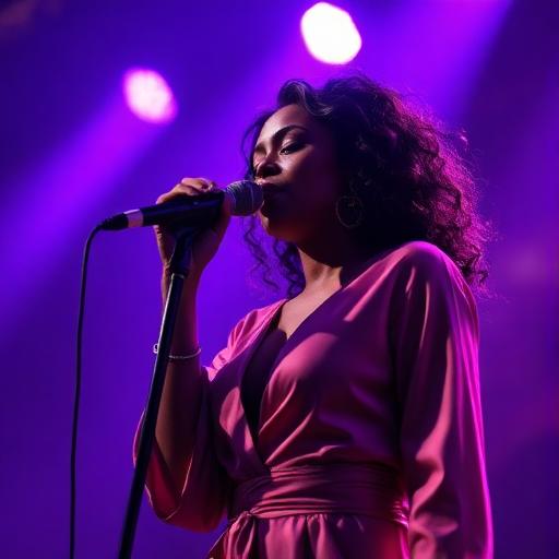 June Ashby performing live