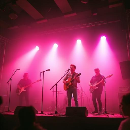 Paper Tide performing live